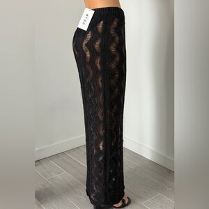 NA-KD crochet maxi skirt